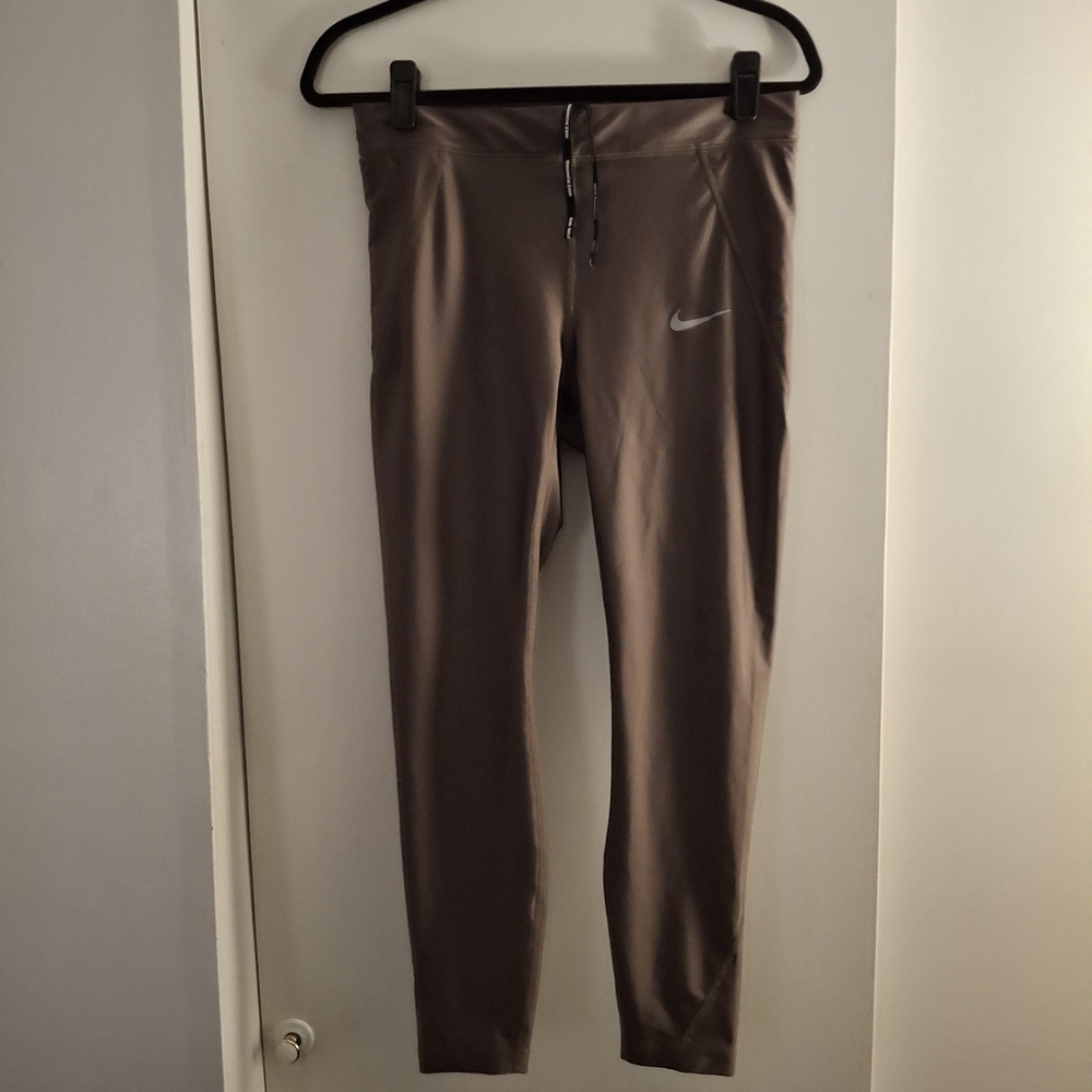Nike Running Women's Gray Athletic Leggings